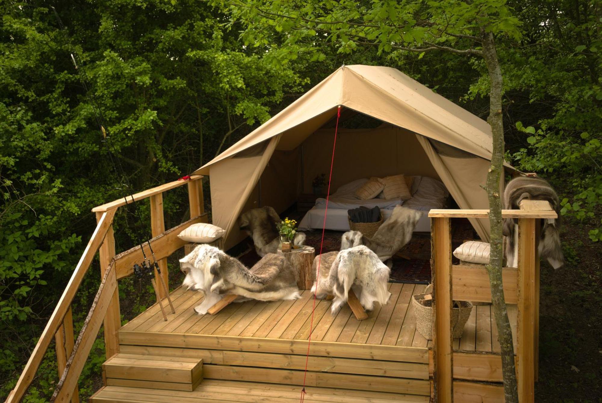 Naturlig Pa Korsgarden Glamping Nysted Экстерьер фото