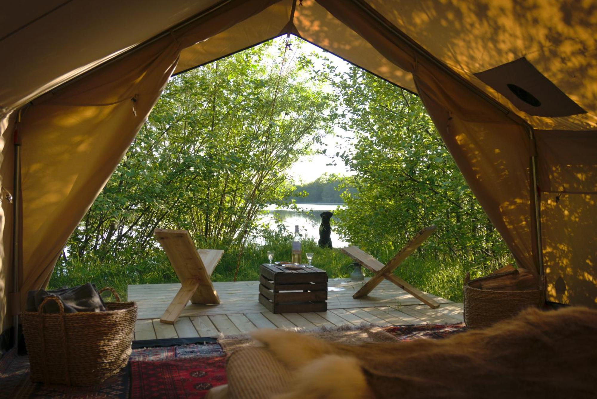 Naturlig Pa Korsgarden Glamping Nysted Экстерьер фото