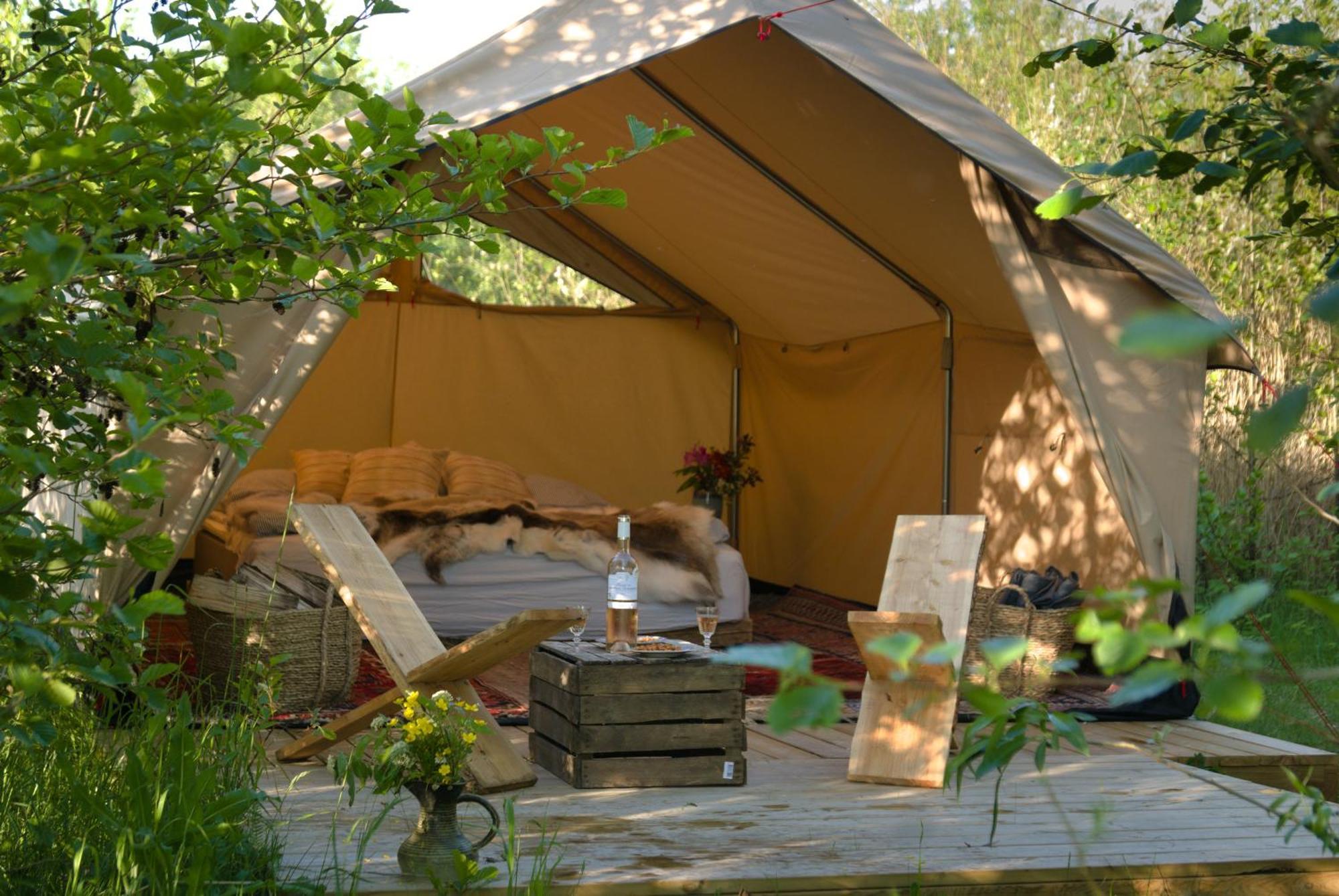 Naturlig Pa Korsgarden Glamping Nysted Экстерьер фото