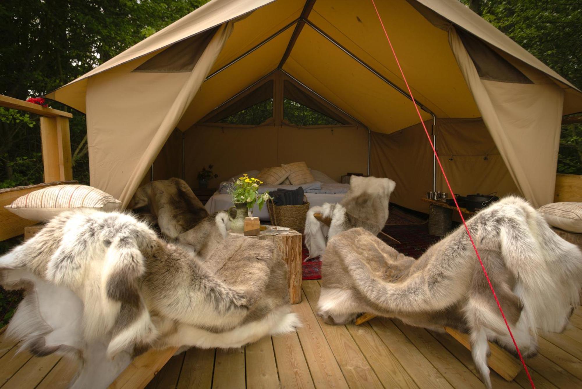 Naturlig Pa Korsgarden Glamping Nysted Экстерьер фото