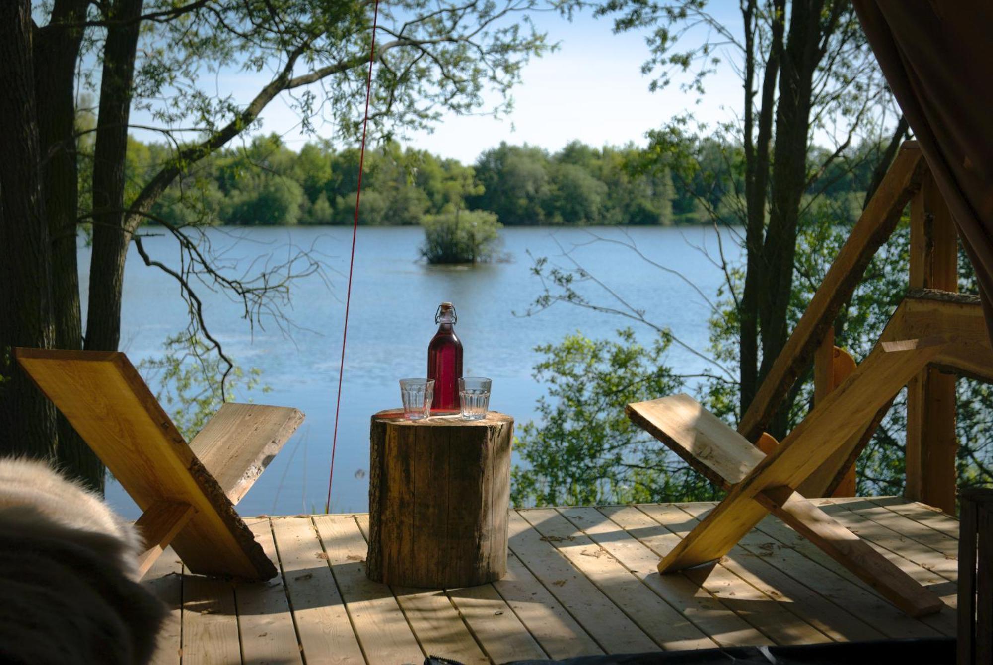 Naturlig Pa Korsgarden Glamping Nysted Экстерьер фото