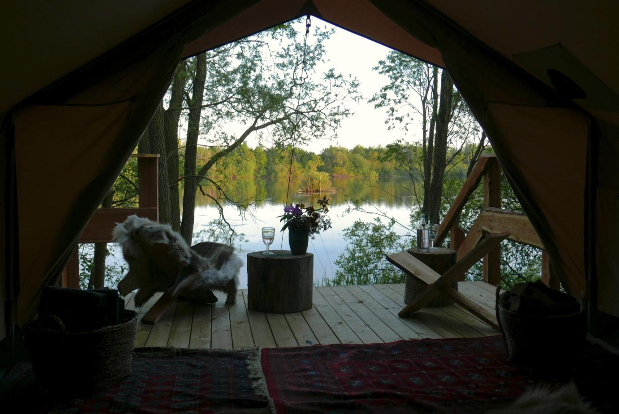 Naturlig Pa Korsgarden Glamping Nysted Экстерьер фото