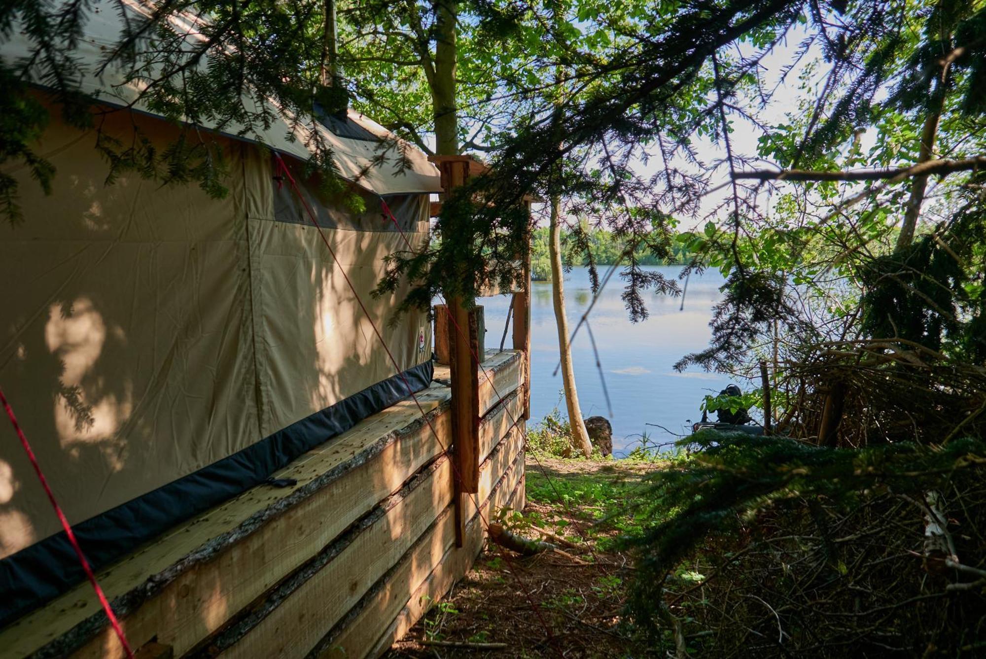 Naturlig Pa Korsgarden Glamping Nysted Экстерьер фото